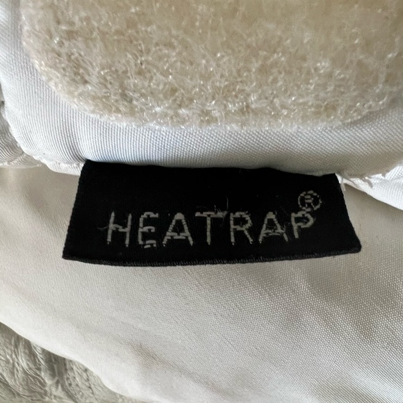 Ski Gloves, w/heatrap pockets for heat pads, Gordin, white, worn once - Picture 4 of 4